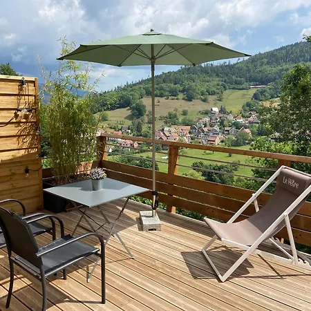 Duplex Le Hetre Avec Vue Degagee Sur Le Village Et Les Montagnes 아파트 Breitenbach-Haut-Rhin