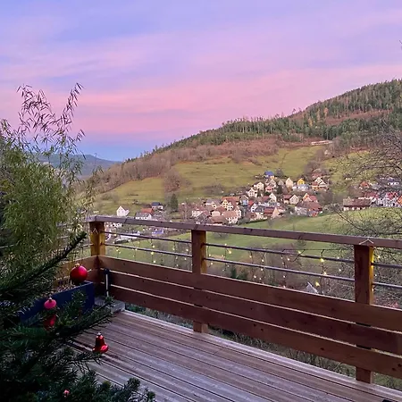 Duplex Le Hetre Avec Vue Degagee Sur Le Village Et Les Montagnes Apartament Breitenbach-Haut-Rhin