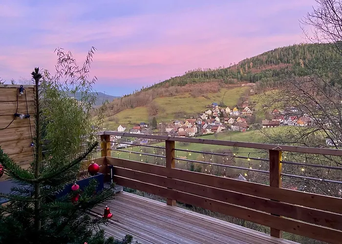 Duplex Le Hetre Avec Vue Degagee Sur Le Village Et Les Montagnes 아파트 Breitenbach-Haut-Rhin